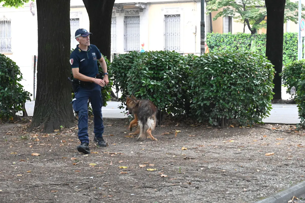 Le Unità cinofile della Polizia locale di Brescia