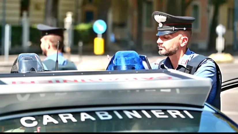 Una pattuglia dei carabinieri a Brescia