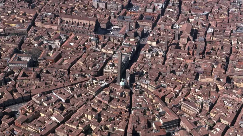 Bologna vista dal cielo