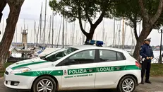 Nella foto d'archivio, agenti della Locale di Desenzano