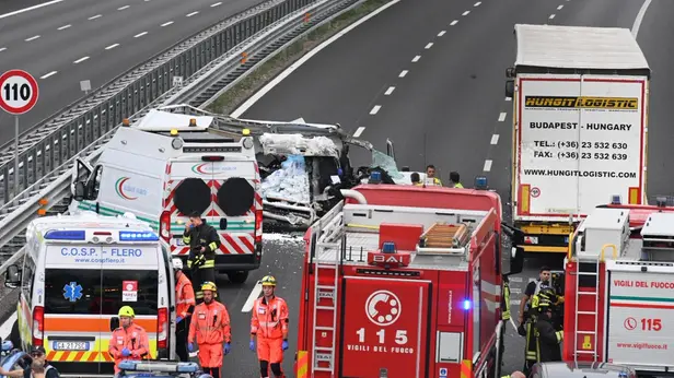 L'incidente in A21