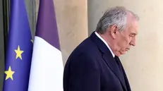 epa12326058 French Prime Minister Francois Bayrou leaves the Elysee Palace following a cabinet meeting after holidays in Paris, France, 27 August 2025. EPA/TERESA SUAREZ