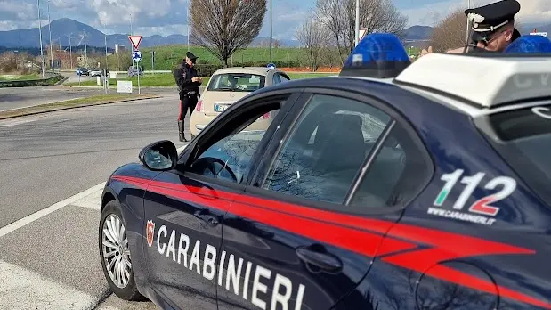 Un posto d blocco dei carabinieri - © www.giornaledibrescia.it