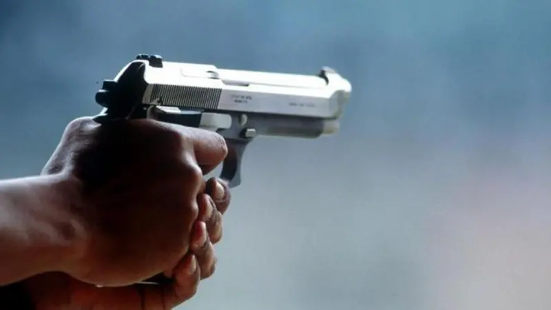 La rapina effettuata con una pistola