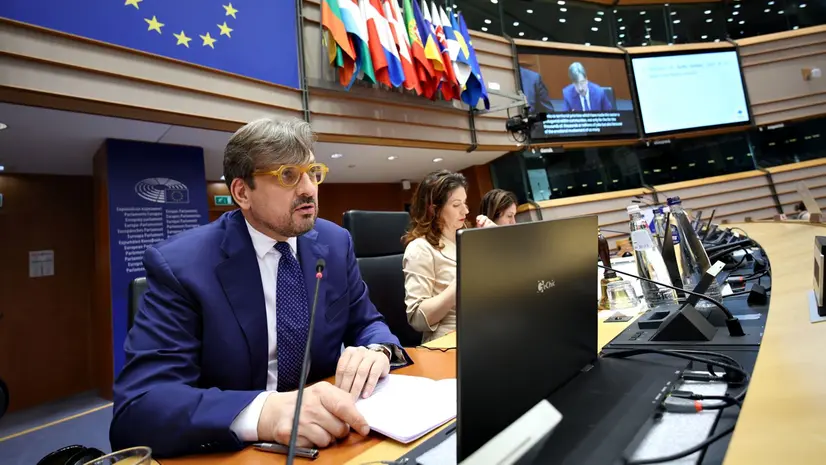 Guido Guidesi a Bruxelles