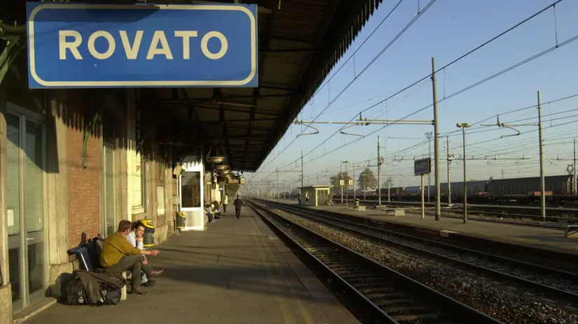 La stazione di Rovato - © www.giornaledibrescia.it