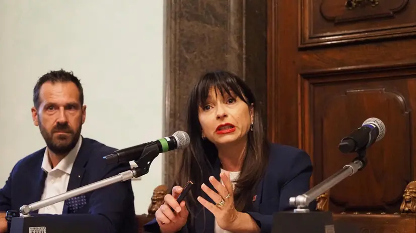 Stefania Proietti e garante dei diritti delle persone con disabilità, Massimo Rolla - Gasperini