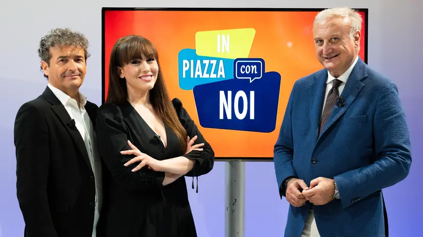 I protagonisti della nuova stazione di In Piazza con Noi - © www.giornaledibrescia.it