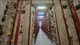 Al cimitero monumentale Vantiniano l'infilata di pali che sostiene i colombari