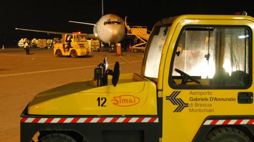 In pista: il D’Annunzio conferma la sua vocazione cargo - © www.giornaledibrescia.it