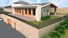 Il rendering del futuro asilo nido