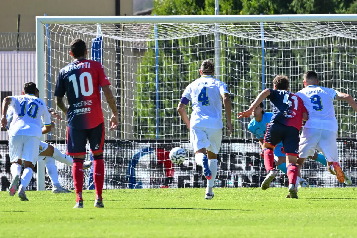 Serie C, gli scatti di Lumezzane-Pergolettese