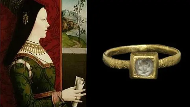 Il primo anello con diamante: era il 1477, fu regalato a Maria di Borgogna dall'Arciduca Massimiliano d'Asburgo