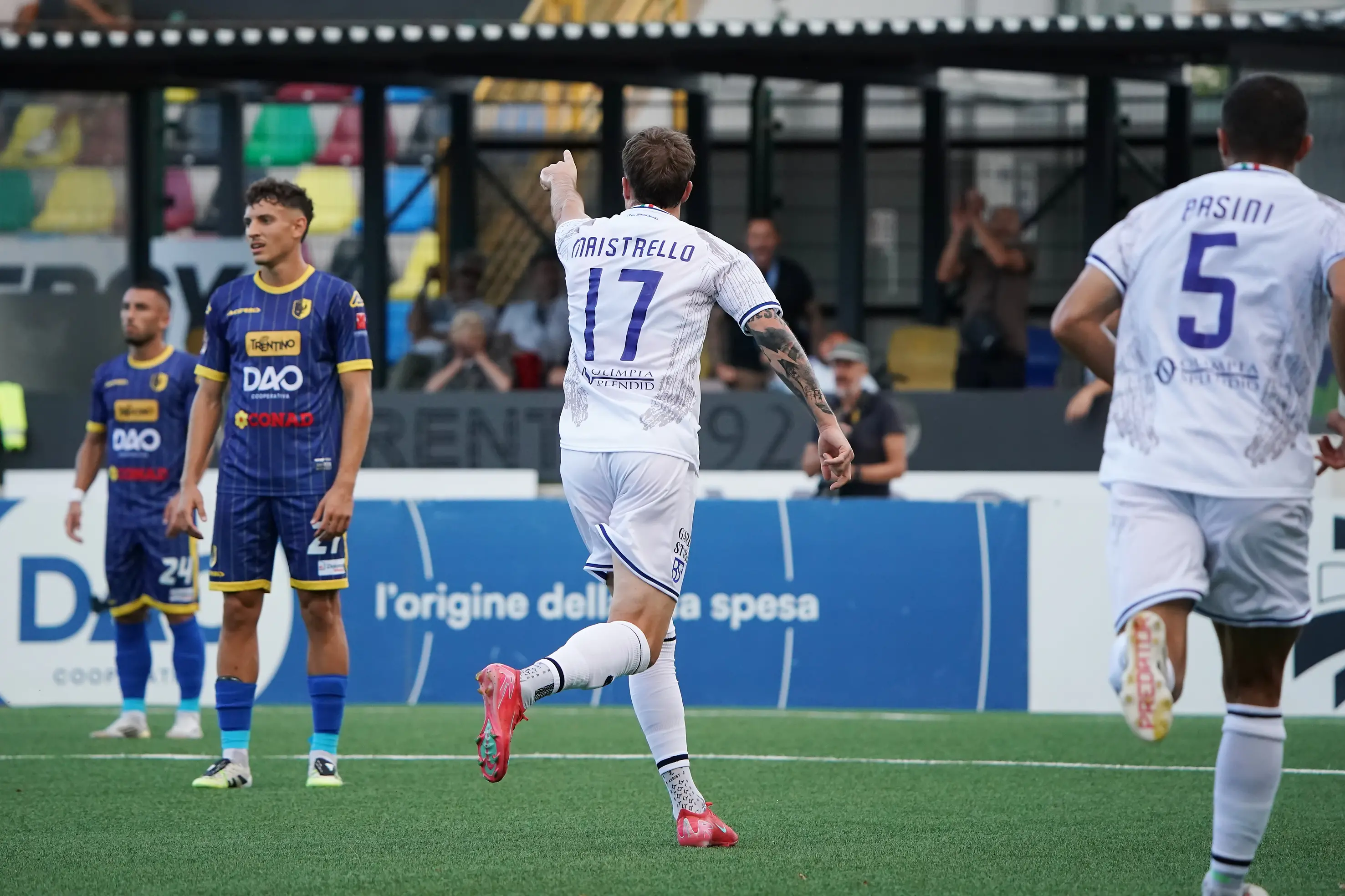 Serie C, gli scatti di Trento-Union Brescia