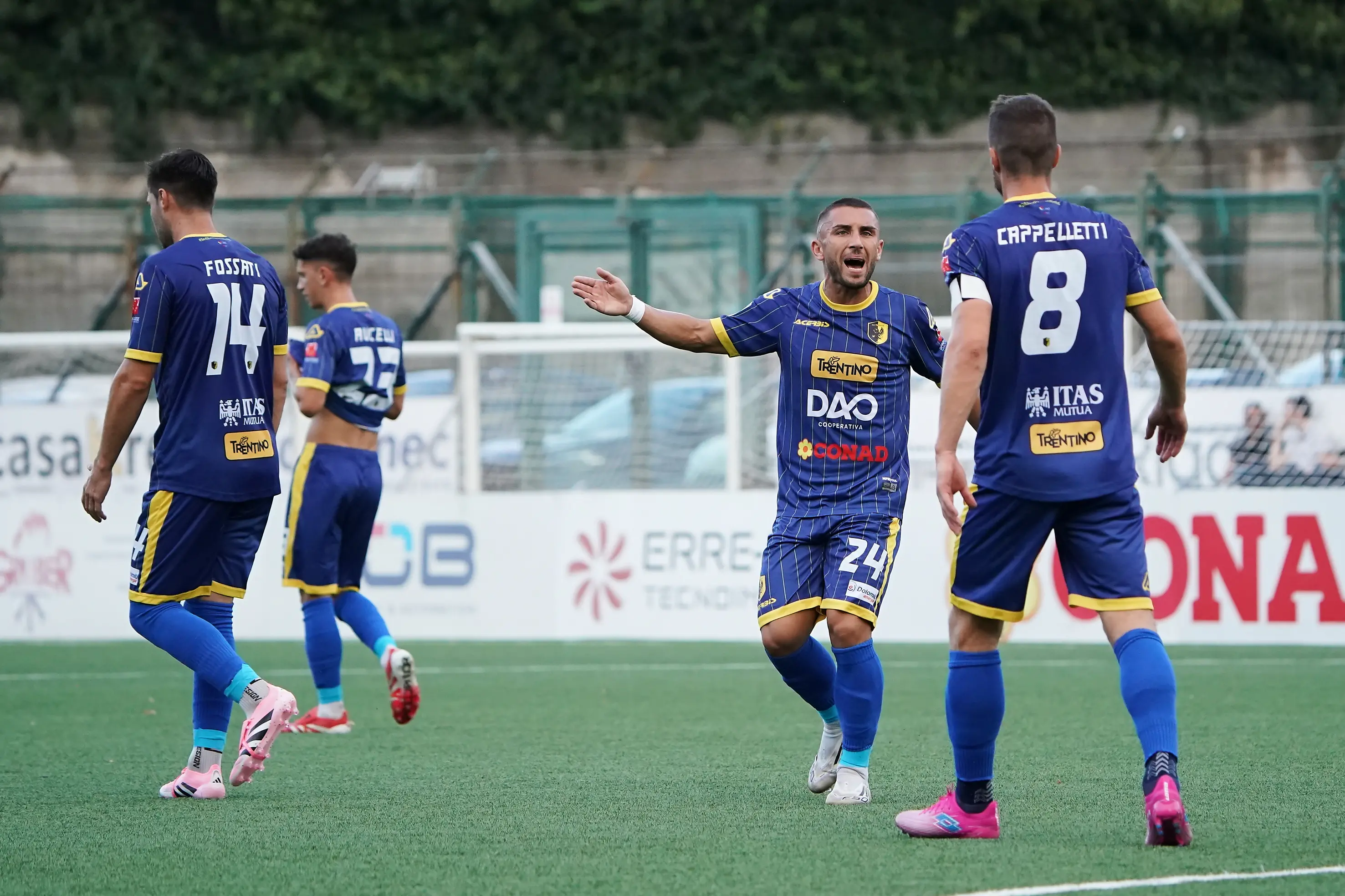 Serie C, gli scatti di Trento-Union Brescia