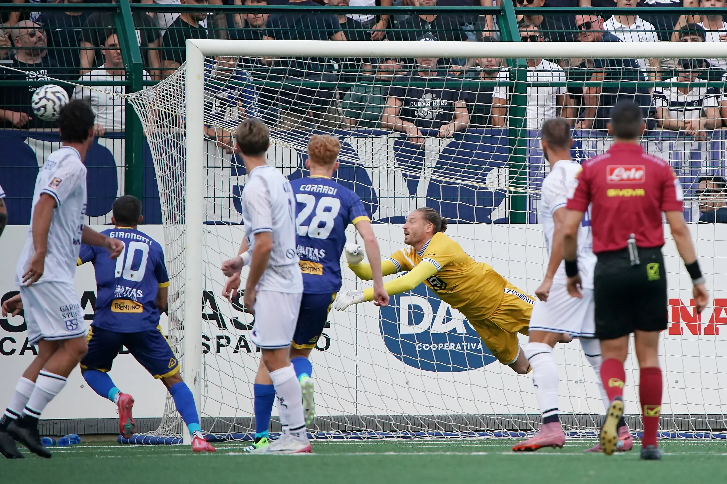 Serie C, gli scatti di Trento-Union Brescia