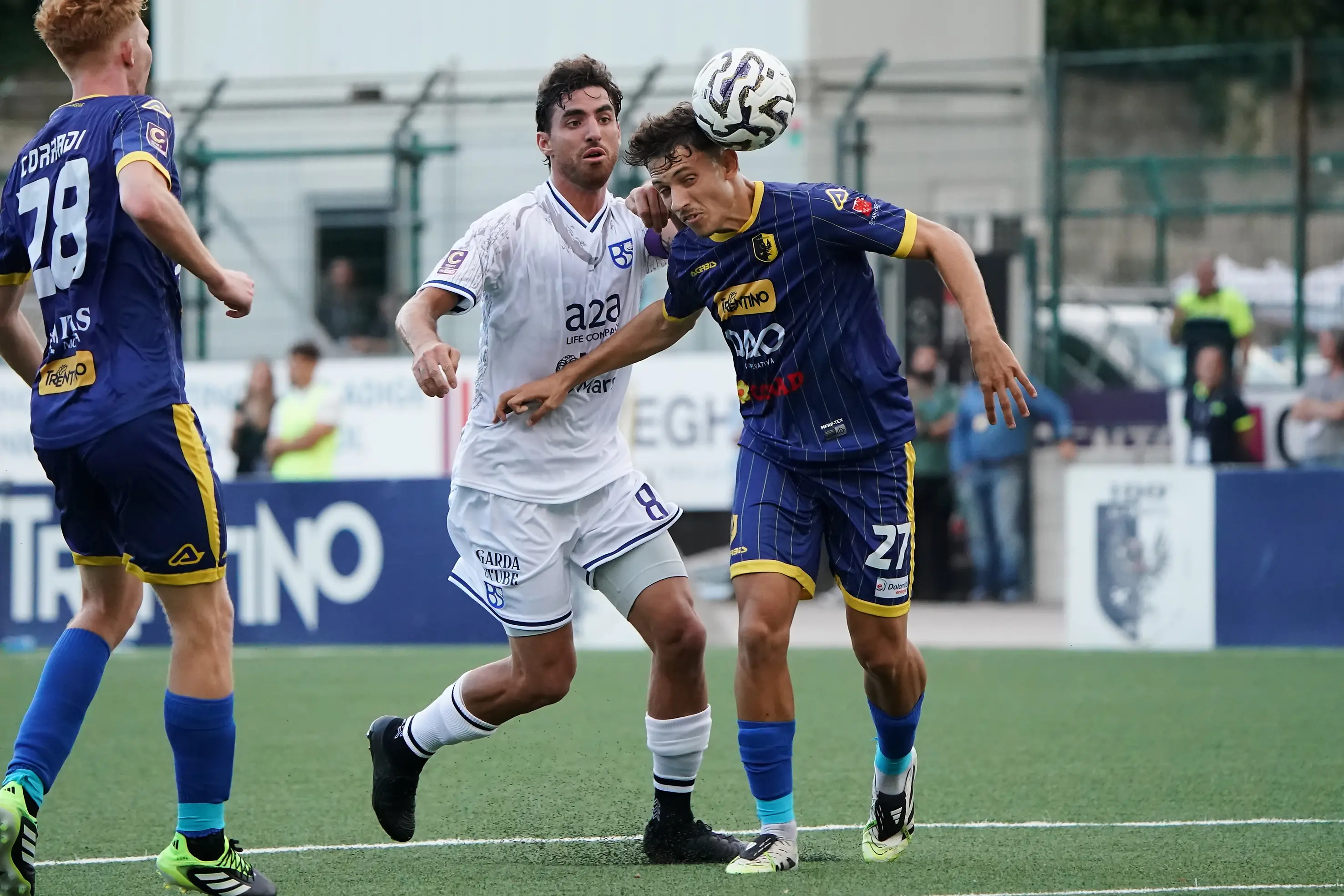 Serie C, gli scatti di Trento-Union Brescia