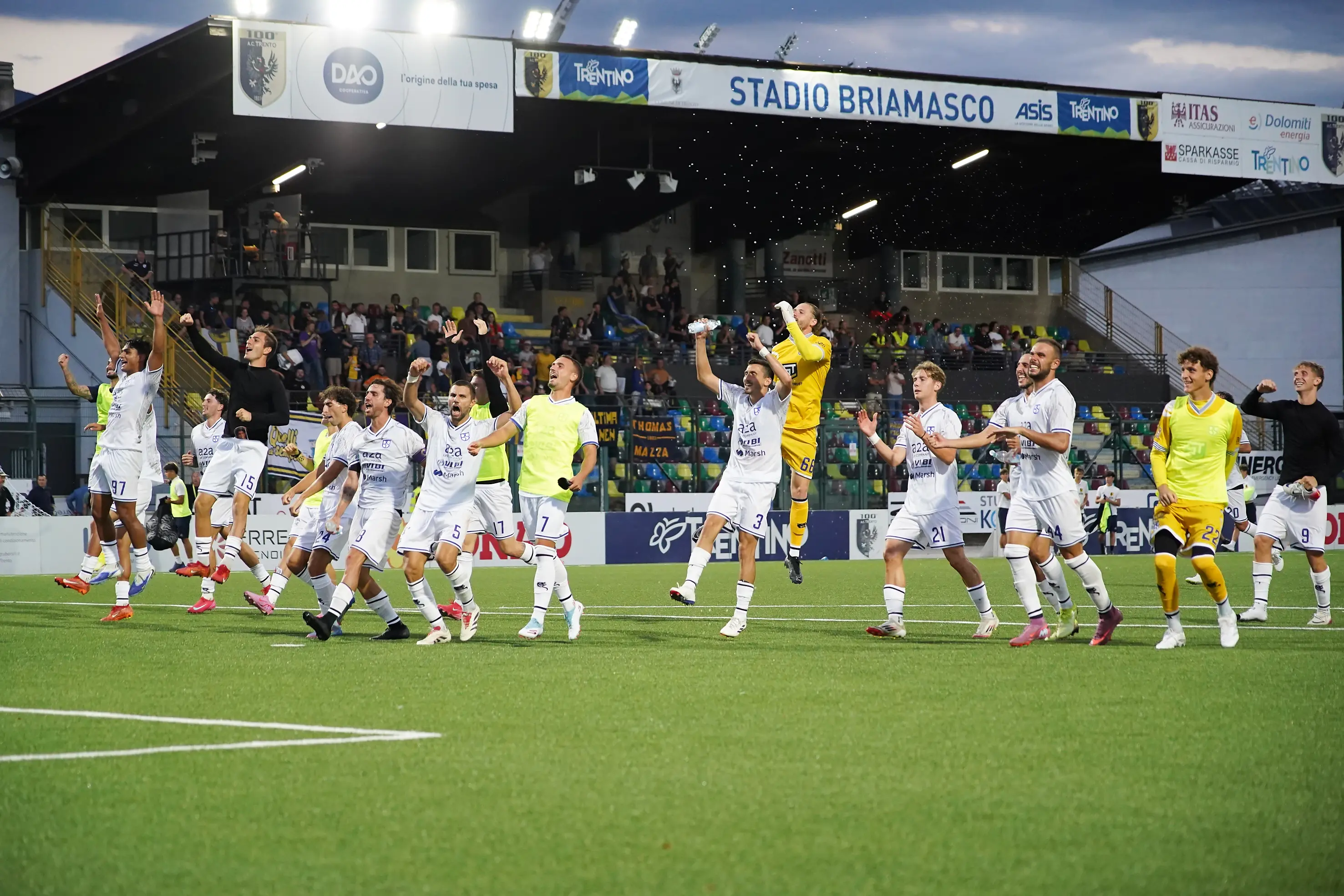 Serie C, gli scatti di Trento-Union Brescia