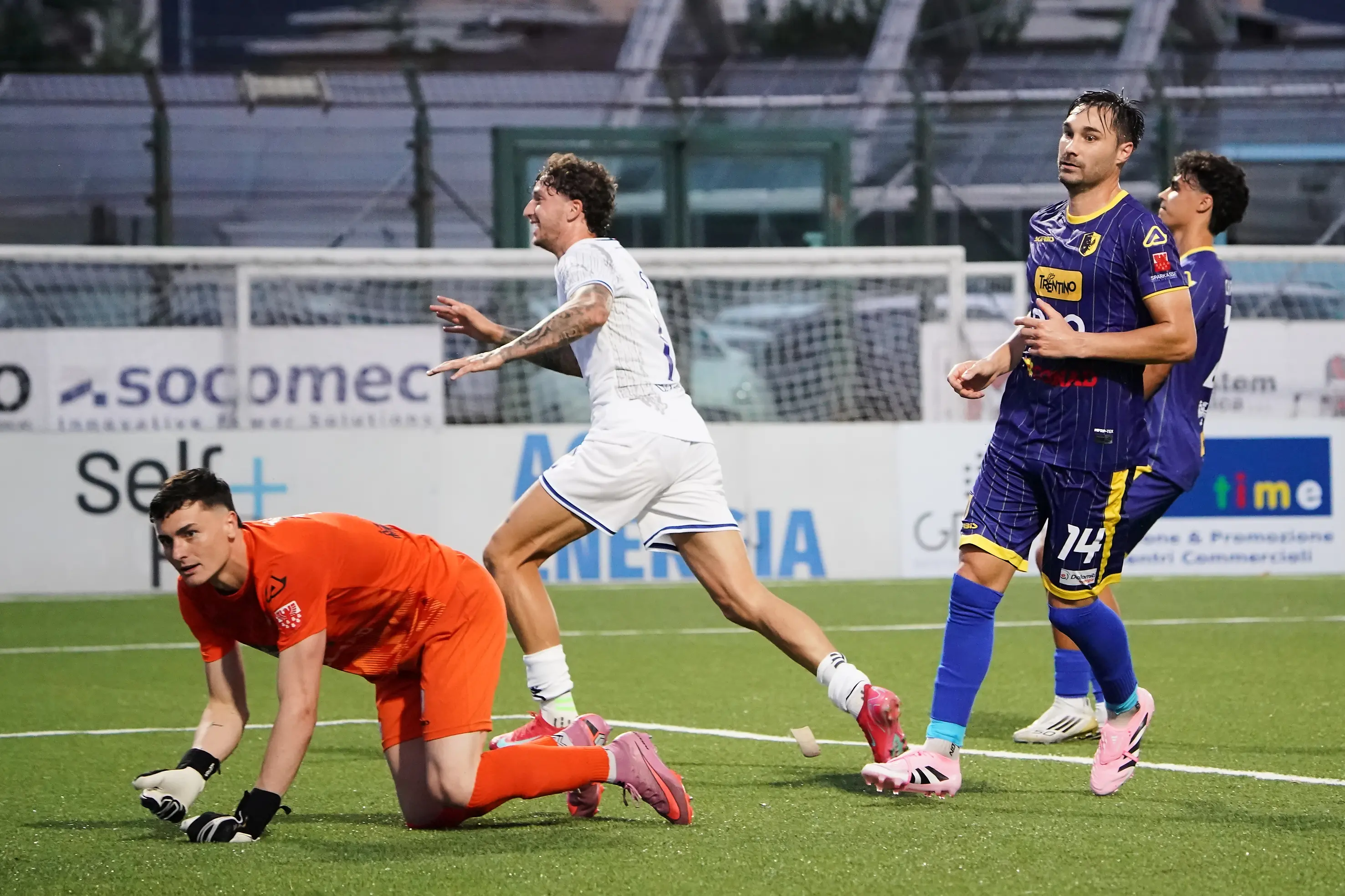 Serie C, gli scatti di Trento-Union Brescia