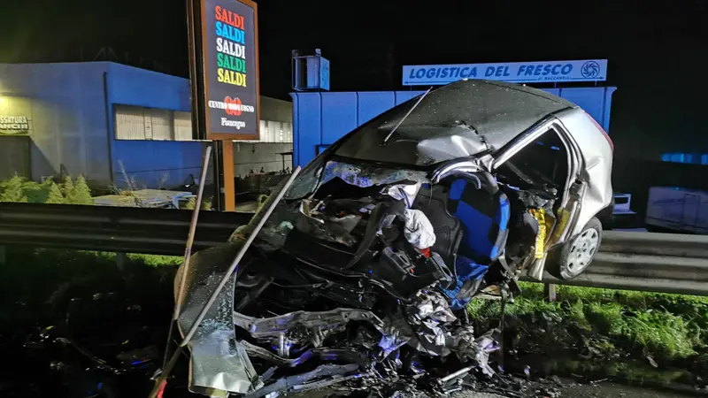 L'incidente sulla Ss 42 a Esine