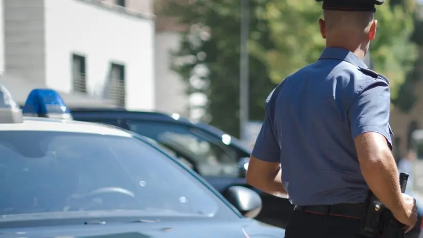 Un'immagine di archivio dei carabinieri di Bolzano