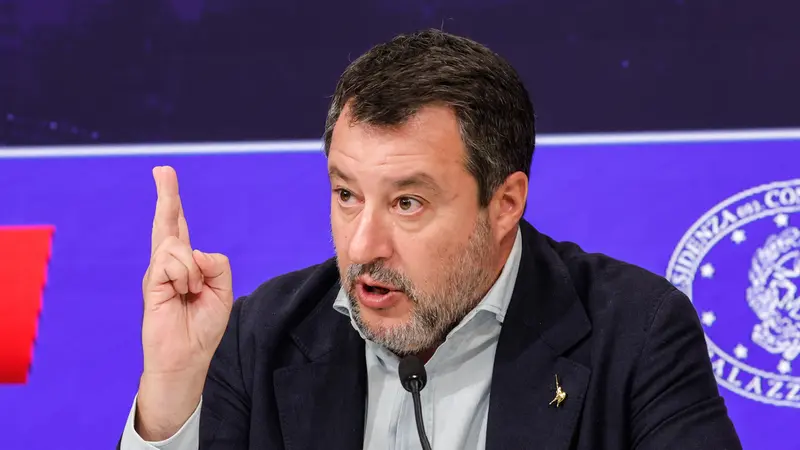 Matteo Salvini - Foto Ansa © www.giornaledibrescia.it