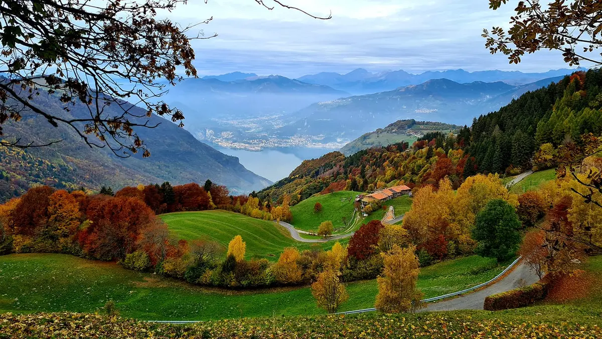 Una panoramica del comprensorio pisognese - © www.giornaledibrescia.it