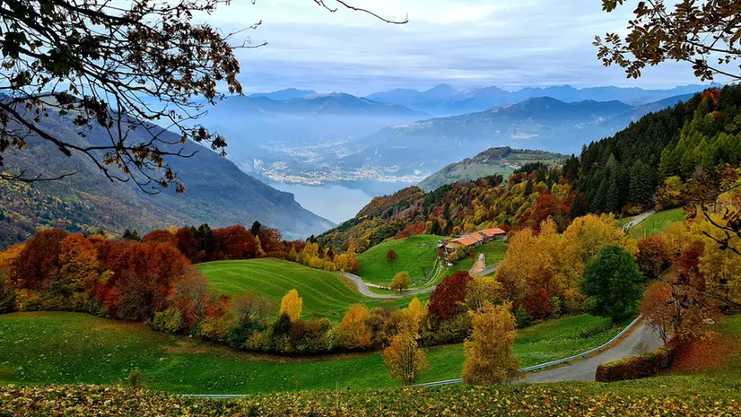 Una panoramica del comprensorio pisognese - © www.giornaledibrescia.it