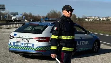 Domenico Sacco in servizio poco prima della pensione