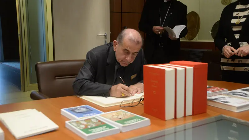 L'arcivescovo Delpini a Concesio nel 2023 - © www.giornaledibrescia.it