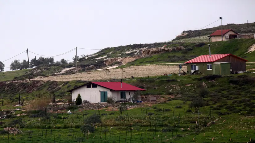 epa06498100 A general view of the illegal outpost settlement of Havat Gilad, near the West Bank city of Nablus, 05 February 2018. The Israeli government unanimously approved a bill on 04 February to authorized the Havat Gilad outpost in response to the killing of Rabbi Raziel Shevah who was shot by a Palestinian gunman in a drive by shooting on 09 January 2018. EPA/ALAA BADARNEH