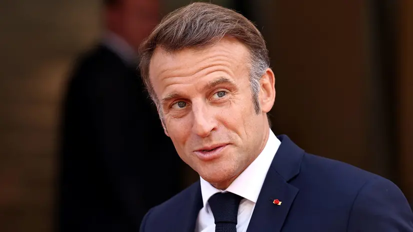 epa12332591 French President Emmanuel Macron arrives to chair a Franco-German cabinet meeting in the southern port city of Toulon, France, 29 August 2025. This the first Franco-German Council of Ministers since German Chancellor Friedrich Merz took office EPA/MANON CRUZ / POOL MAXPPP OUT