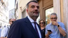 Antonio Decaro, entra nella sede del PD in occasione dell assemblea dei nuovi parlamentari europei. Roma, 14 giugno 2024 ANSA/MASSIMO PERCOSSI