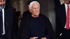 Giorgio Armani al PalaLeonessa di Brescia - Foto New Reporter Checchi © www.giornaledibrescia.it