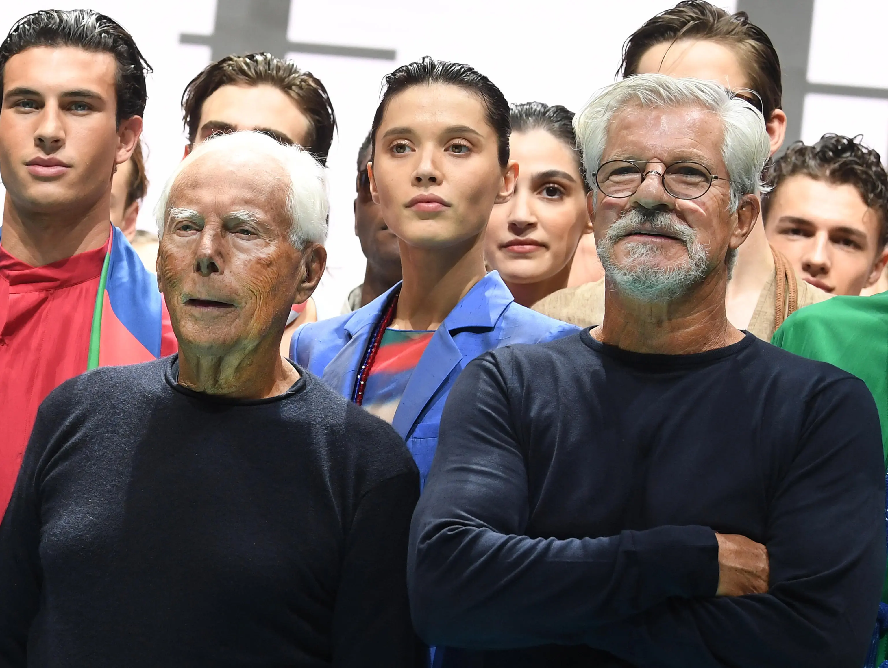 Addio a Giorgio Armani, le foto iconiche