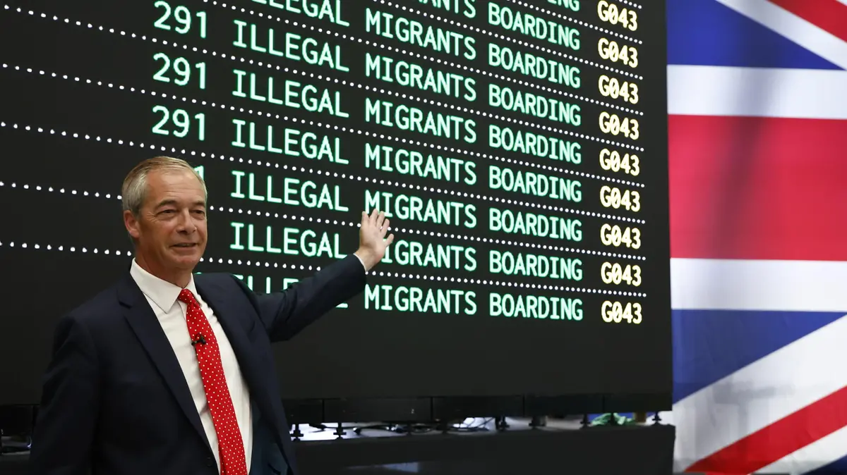 Nigel Farage - Foto Epa © www.giornaledibrescia.it