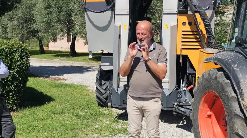 Paolo Fabiani, direttore di Tenuta Roveglia - © www.giornaledibrescia.it