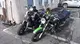 Le due moto coinvolte nell'incidente mortale a Cologne
