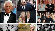 Armani e il suo rapporto con le celebrities - Foto Ansa © www.giornaledibrescia.it