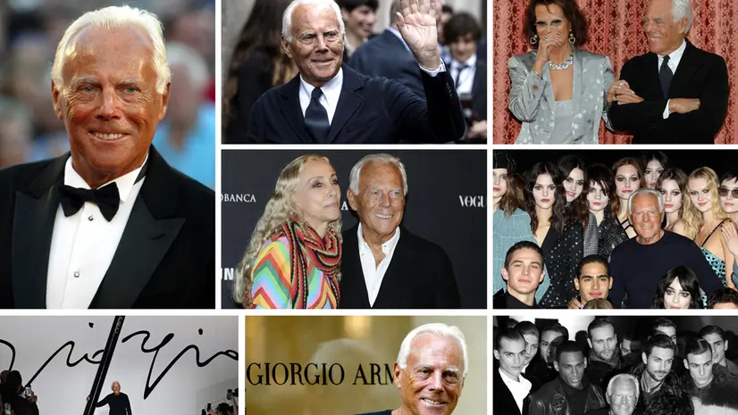 Armani e il suo rapporto con le celebrities - Foto Ansa © www.giornaledibrescia.it