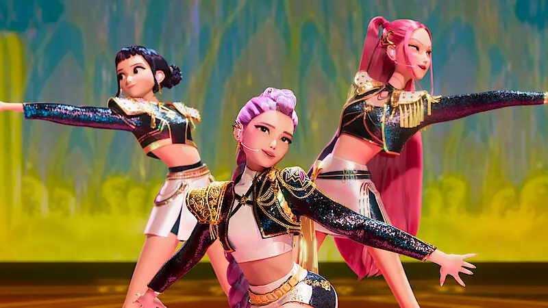 Le Huntr/X, idol k-pop protagoniste del film