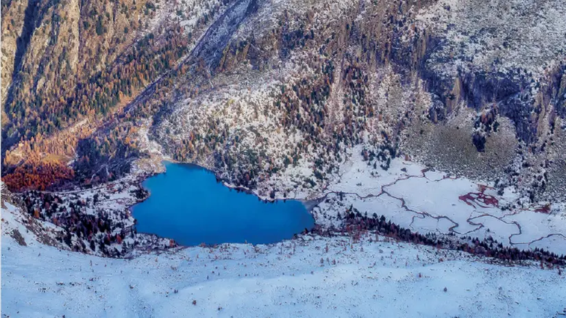 Una fotografia tratta dalla guida