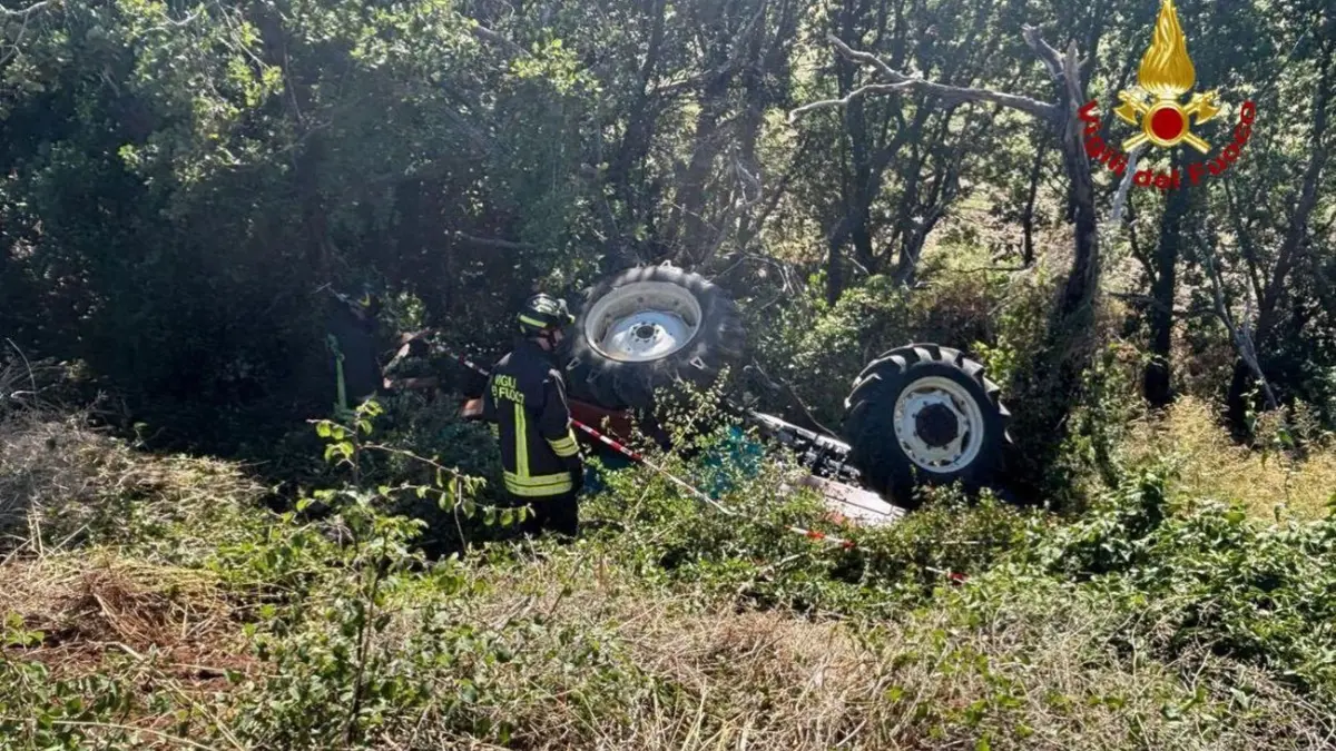 Trattore si ribalta, muore un agricoltore 48enne in Molise | Giornale ...