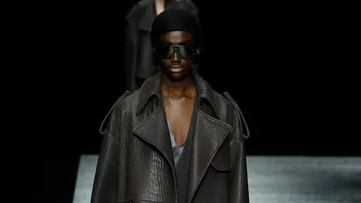 La modella gardonese Nabou Thiam in passerella - © www.giornaledibrescia.it