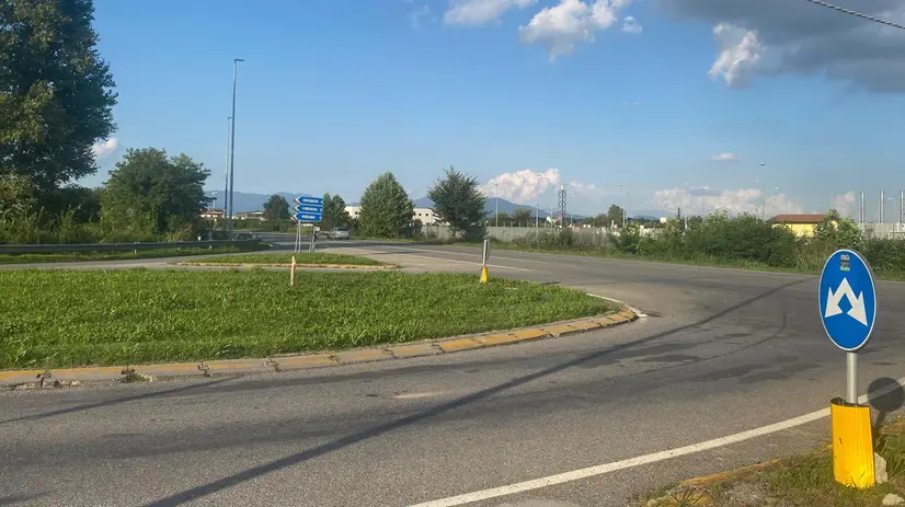 Un tratto della Quinzanese all'altezza di Mairano - © www.giornaledibrescia.it