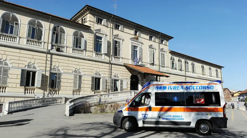 Il pronto soccorso dell'ospedale di Chivasso, Torino, 21 marzo 2013. ANSA/ ALESSANDRO DI MARCO