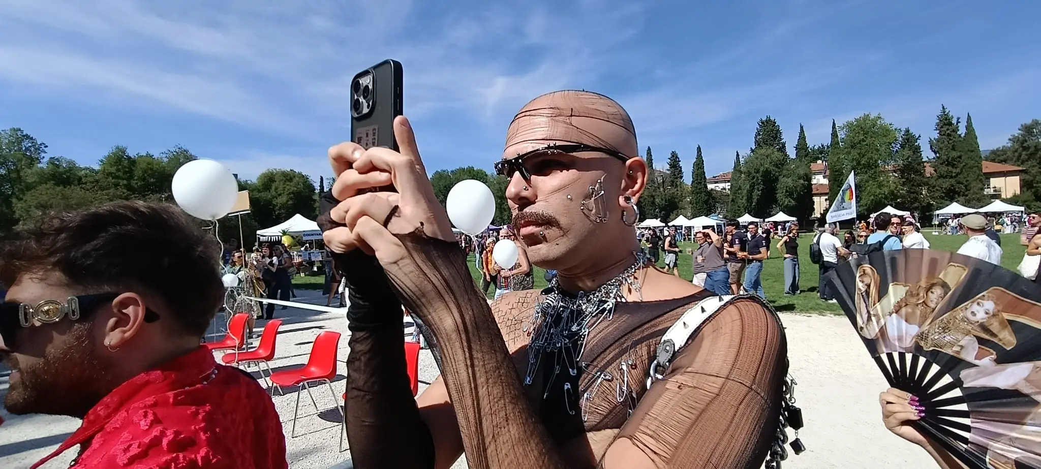 Anche i sindaci e altri amministratori locali hanno partecipato al Brescia Pride
