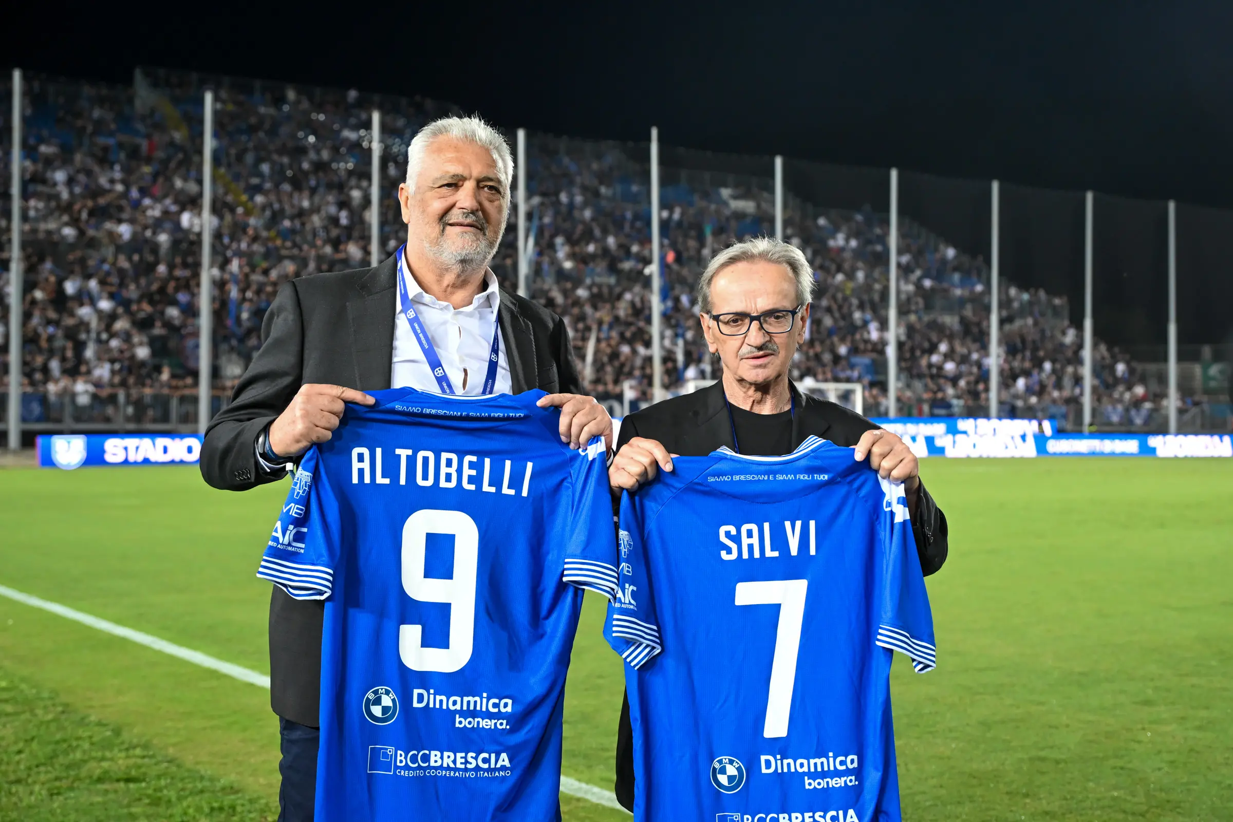 Salvi e Altobelli al Rigamonti