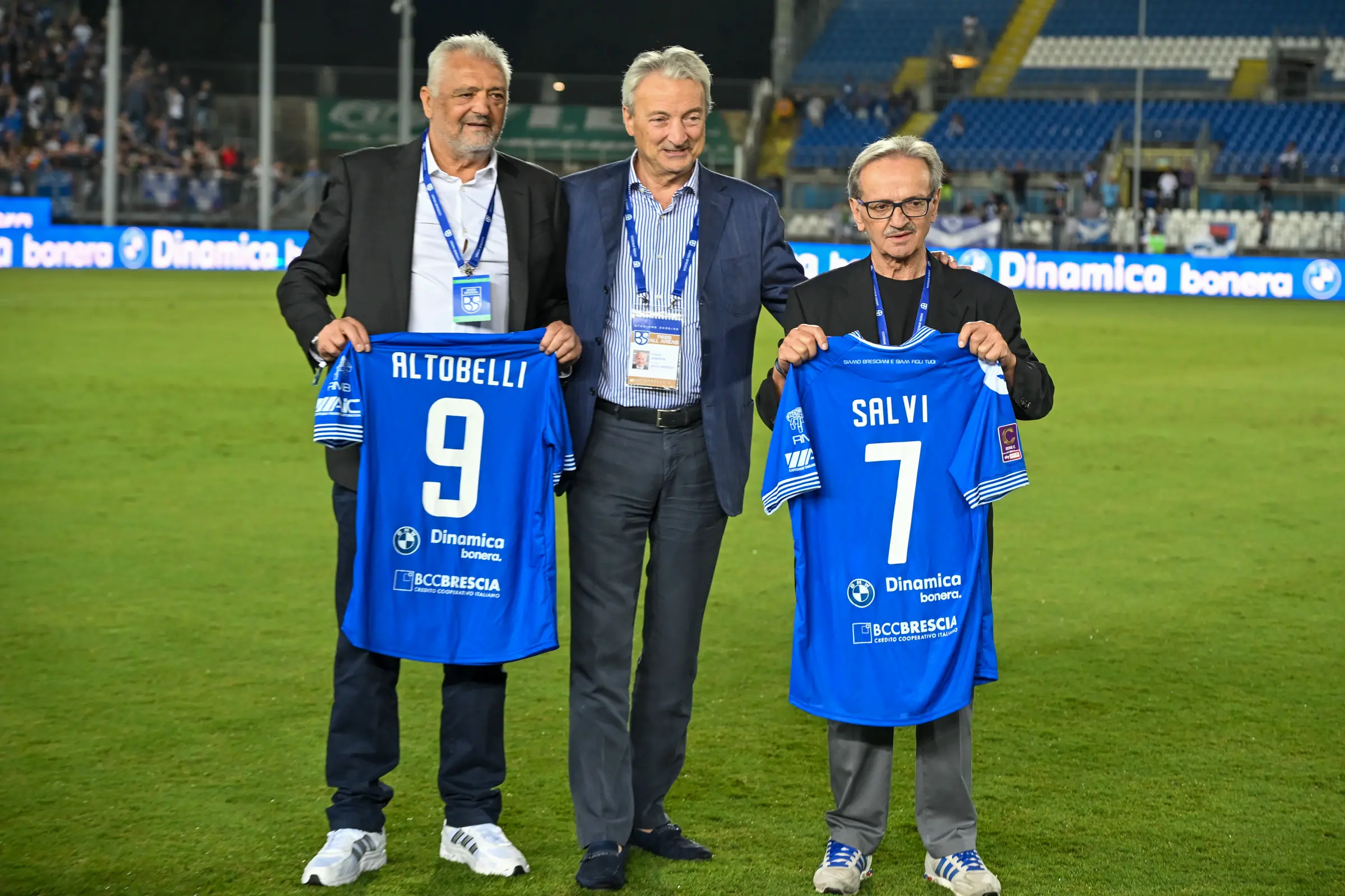Salvi e Altobelli al Rigamonti