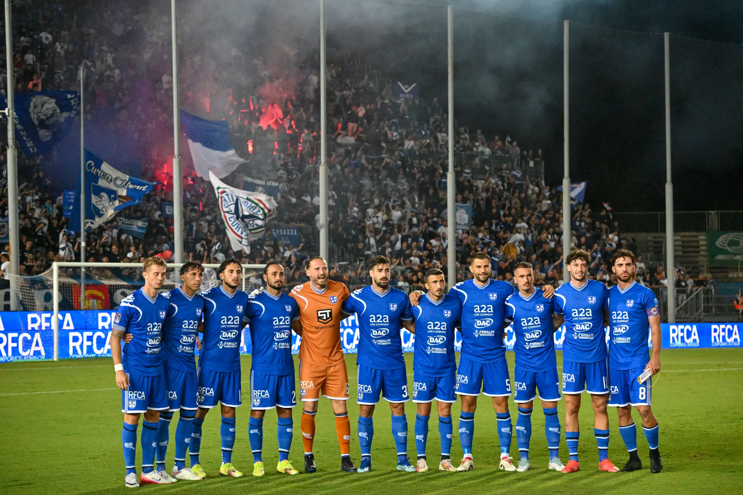 Serie C, gli scatti di Union Brescia-Pro Vercelli